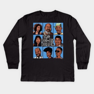 The Bel-Air Bunch Kids Long Sleeve T-Shirt